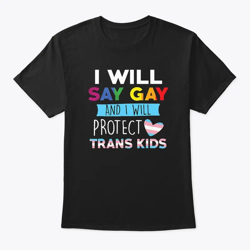 I will say gay