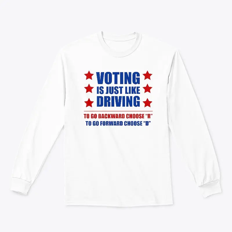 Voting is like driving