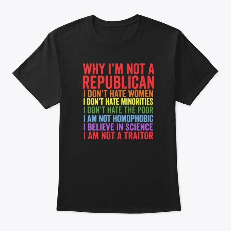 WHY I'M NOT REPUBLICAN