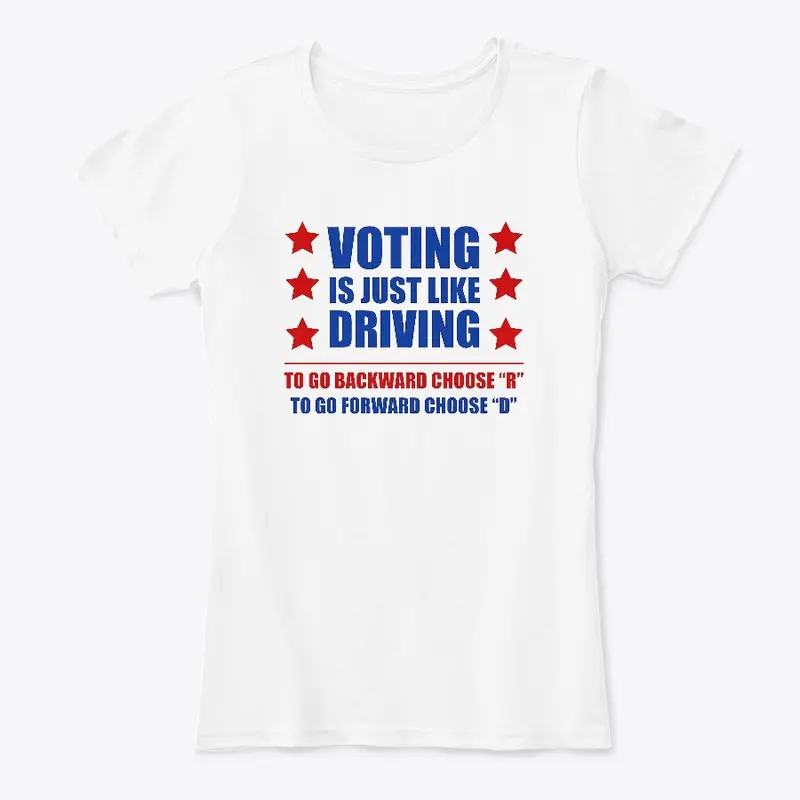 Voting is like driving